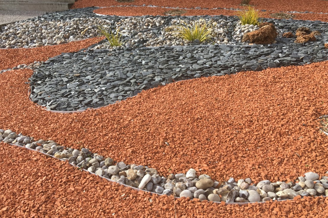 Brique pilée Paillage naturel minéral Décovrac