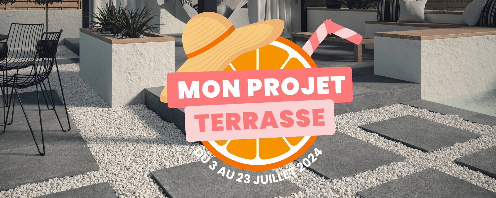 Opération terrasse du 3 au 23 juillet