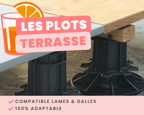 plots de terrasse